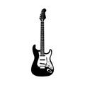 Electric Guitar Silhouette