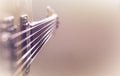 Electric guitar sunburst closeup, macro abstract Royalty Free Stock Photo