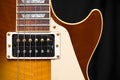 Electric Guitar with Tobacco Honey Sunburst Finish