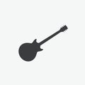 Electric Guitar Vector Icon Royalty Free Stock Photo