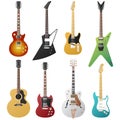 Electric guitars collection