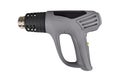 Electric heat gun isolated on a white background. Side view image of an electric heat gun isolated in a white background. New heat