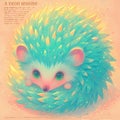 Electric Hedgehog Illustration