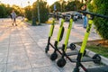 Electric Hive Scooters in Athens, Greece