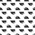 Electric iron pattern seamless vector Royalty Free Stock Photo