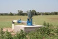 Electric irrigaton pump Royalty Free Stock Photo