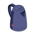 Electric Kettle Isometric Composition Royalty Free Stock Photo