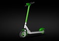 Electric kick scooter, ecologic urban vehicle.