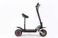 Electric kick scooter. Side view. Royalty Free Stock Photo