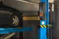 Electric lift in car service