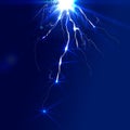 Electric lighting effect, abstract techno backgrounds Royalty Free Stock Photo