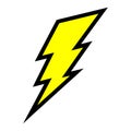 Electric lightning bolt Royalty Free Stock Photo
