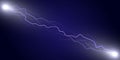 Electric lightning thunder Royalty Free Stock Photo