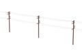 Electric line Royalty Free Stock Photo