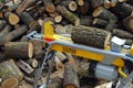 Electric log splitter