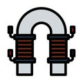 Electric Magnet Icon