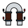 Electric Magnet Icon