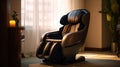 An electric massage chair. Generative Ai