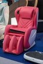 Electric Massage Chairs. health care with massage armchair. Leather reclining electric massage chair.