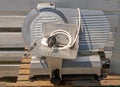 Electric meat slicer machine