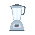Electric metal blender. For making drinks. Vector Royalty Free Stock Photo