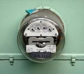 Electric meter Royalty Free Stock Photo