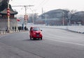 Electric minicar for elderly people