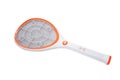 Electric mosquito swatter isolated on white background Royalty Free Stock Photo