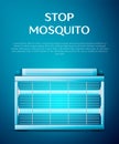 Electric mosquito trap Royalty Free Stock Photo