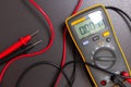 Electric multimeter. Electrical measure device Royalty Free Stock Photo