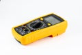 Electric multimeter isolated on white. Royalty Free Stock Photo