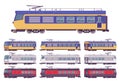 Electric passenger bright train set