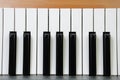 Electric piano keys