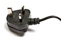 Electric plug isolated on the white Royalty Free Stock Photo