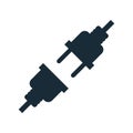 Electric Plug, Socket Unplugged Electric Icon Design Template Elements