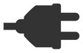Electric Plugin - Raster Icon Illustration