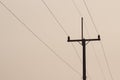 Electric Pole Royalty Free Stock Photo