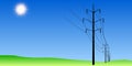 Electric poles