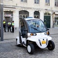 Electric police car