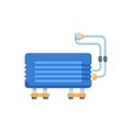 Electric Pool Heater Icon for Warm Water Royalty Free Stock Photo