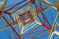 Electric Power Line Pylon Royalty Free Stock Photo