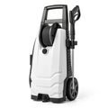 Electric pressure washer with adjustable nozzle Royalty Free Stock Photo