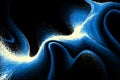 Electric Pulse Background Abstract digital artwork featuring a black background Royalty Free Stock Photo