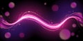 Electric Pulse Background Dynamic abstract background featuring a central wave of vibrant pink and purple Royalty Free Stock Photo