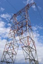 Electric pylon from south of france