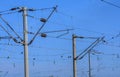 Electric railway Royalty Free Stock Photo