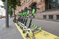 Electric rental scooters in Stockholm