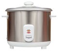 Electric rice cooker isolated on a white background Royalty Free Stock Photo