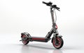Electric Scooter on White Background Royalty Free Stock Photo
