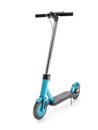 Electric scooter on white background Royalty Free Stock Photo